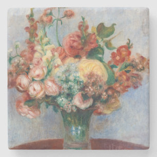Pierre-Auguste Renoir - Blommor i Vas Stenunderlägg