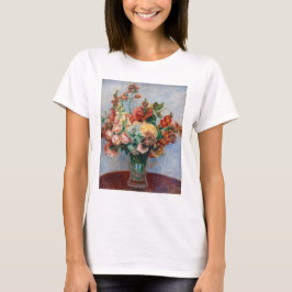 Pierre-Auguste Renoir - Blommor i Vas T Shirt