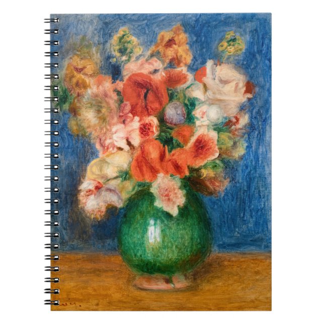 Pierre-Auguste Renoir - Bouquet Anteckningsbok (Framsidan)