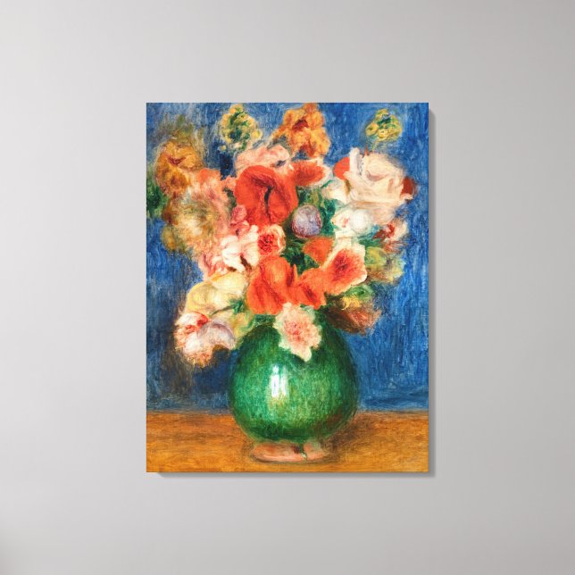 Pierre-Auguste Renoir - Bouquet Canvastryck (Framsida)