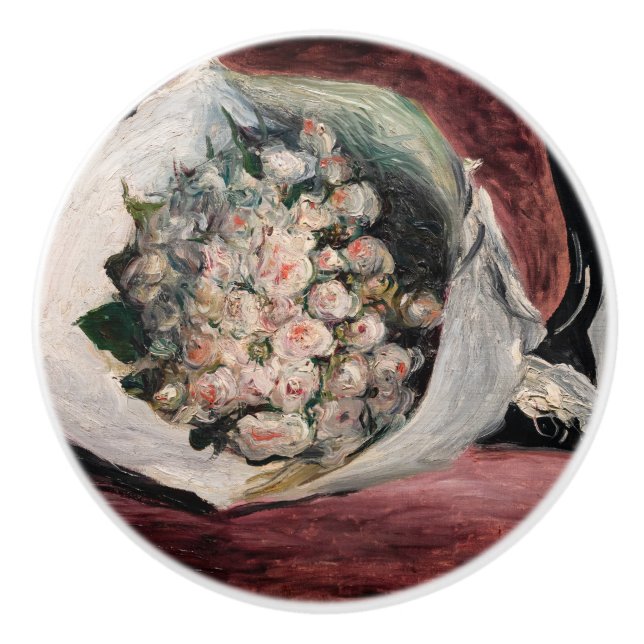 Pierre-Auguste Renoir - Bouquet i en låda Knopp (Framsidan)