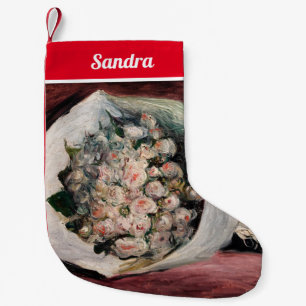 Pierre-Auguste Renoir - Bouquet i en låda Liten Julstrumpa