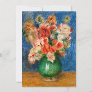 Pierre-Auguste Renoir - Bouquet Inbjudningar