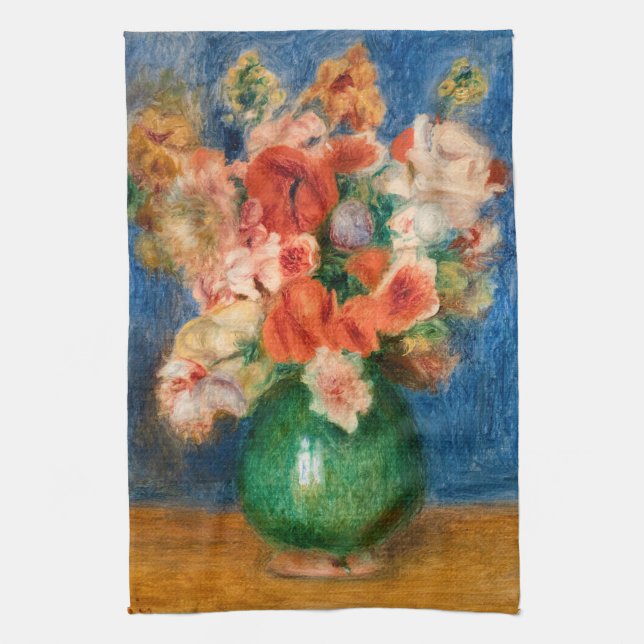 Pierre-Auguste Renoir - Bouquet Kökshandduk (Vertikal)