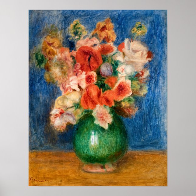Pierre-Auguste Renoir - Bouquet Poster (Framsidan)