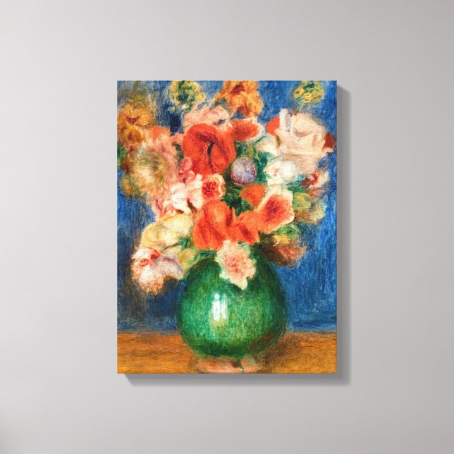 Pierre-Auguste Renoir - Bukett Canvastryck (Framsida)