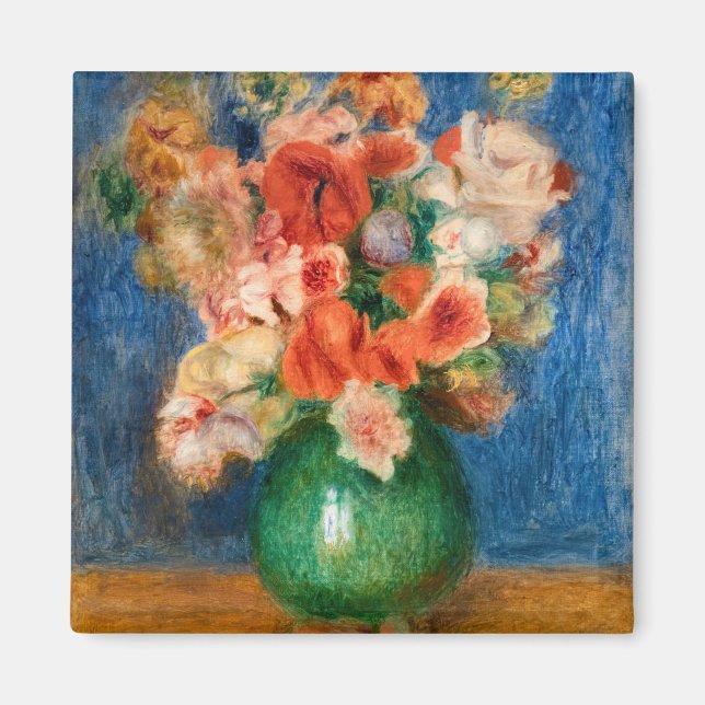 Pierre-Auguste Renoir - Bukett Magnet (Framsidan)