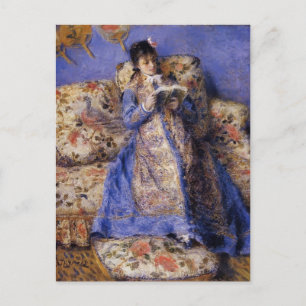 Pierre-Auguste Renoir- Camille Monet Reading Vykort