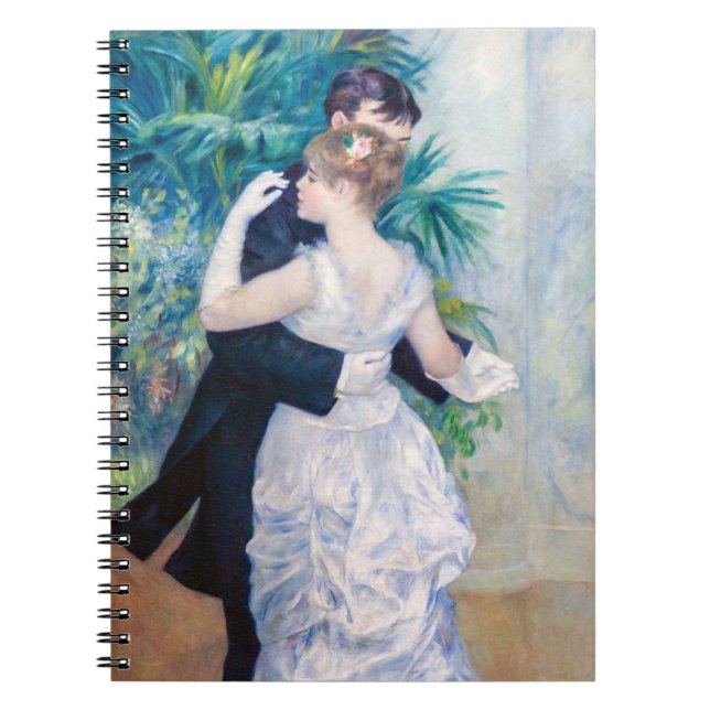 Pierre-Auguste Renoir - City Dance Anteckningsbok (Framsidan)