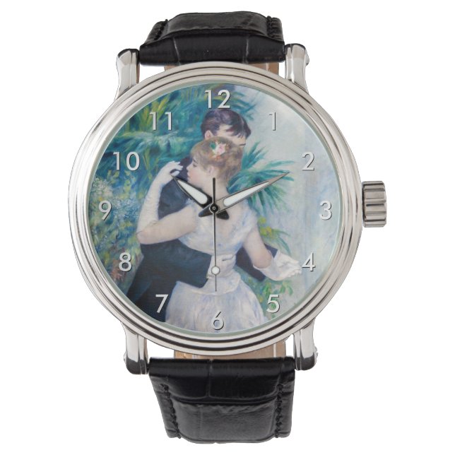 Pierre-Auguste Renoir - City Dance Armbandsur (Framsida)