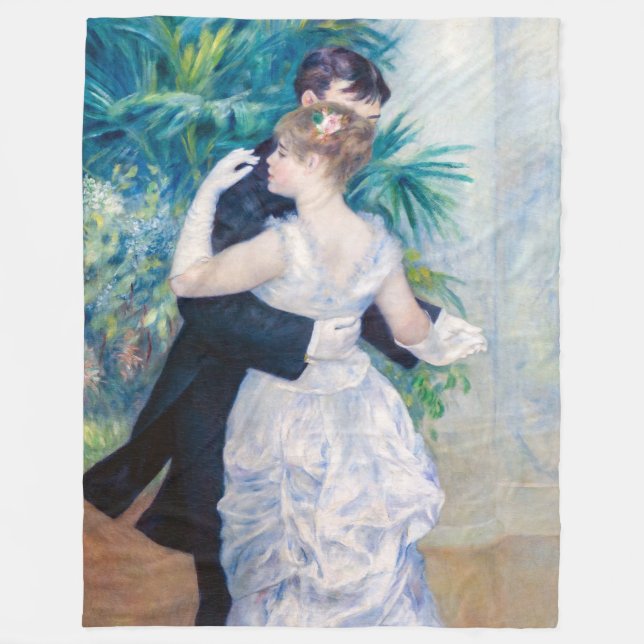Pierre-Auguste Renoir - City Dance Fleecefilt (Framsidan)