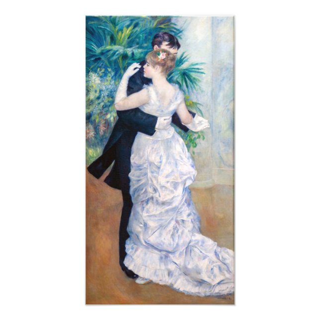 Pierre-Auguste Renoir - City Dance Fototryck (Framsidan)