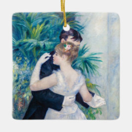 Pierre-Auguste Renoir - City Dance Julgransprydnad Keramik