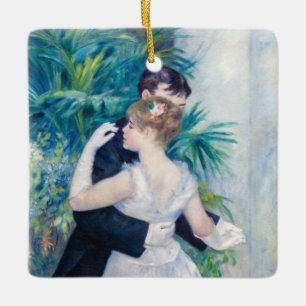 Pierre-Auguste Renoir - City Dance Julgransprydnad Keramik