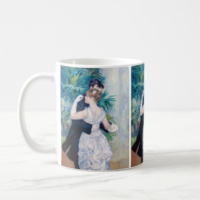 Pierre-Auguste Renoir - City Dance Kaffemugg (Vänster)