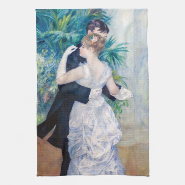 Pierre-Auguste Renoir - City Dance Kökshandduk (Vertikal)