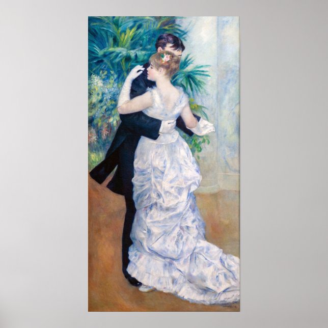 Pierre-Auguste Renoir - City Dance Poster (Framsidan)