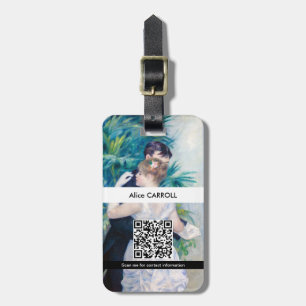 Pierre-Auguste Renoir - City Dance - QR-kod Bagagebricka