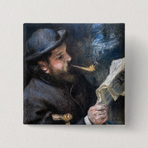 Pierre-Auguste Renoir - Claude Monet Reading Knapp