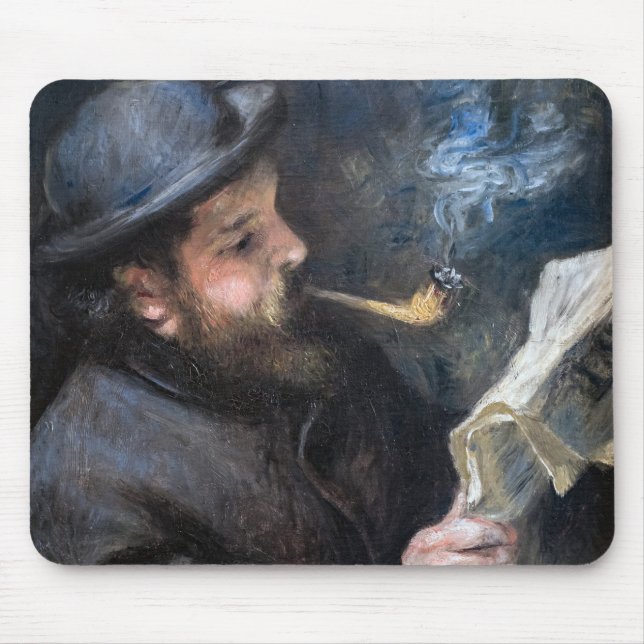Pierre-Auguste Renoir - Claude Monet Reading Musmatta (Framsidan)