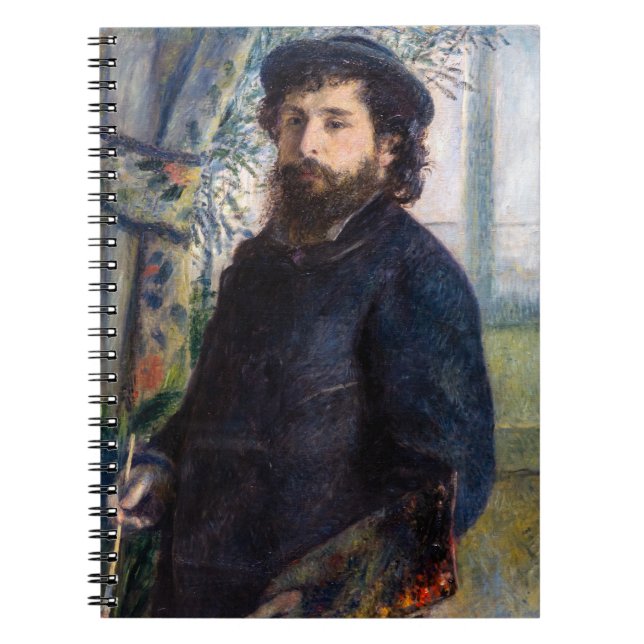 Pierre Auguste Renoir - Claude Monets Porträtt Anteckningsbok (Framsidan)