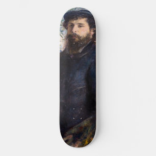 Pierre Auguste Renoir - Claude Monets Porträtt Mini Skateboard Bräda 18,5 Cm