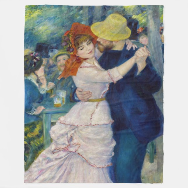 Pierre-Auguste Renoir - Dance at Bougival Fleecefilt (Framsidan)