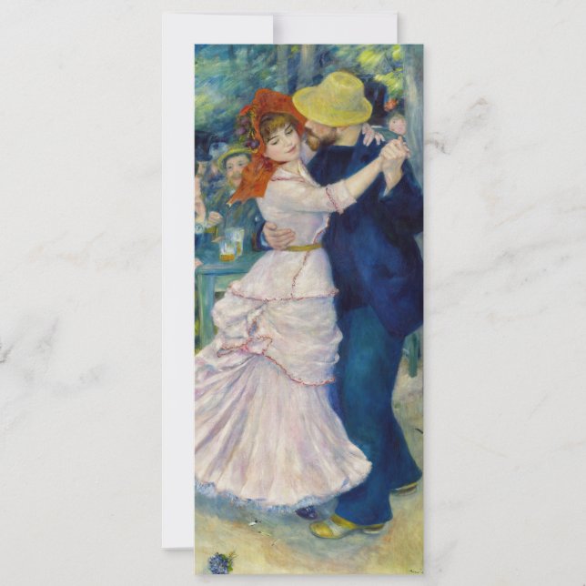 Pierre-Auguste Renoir - Dance at Bougival Inbjudningar (Framsida)