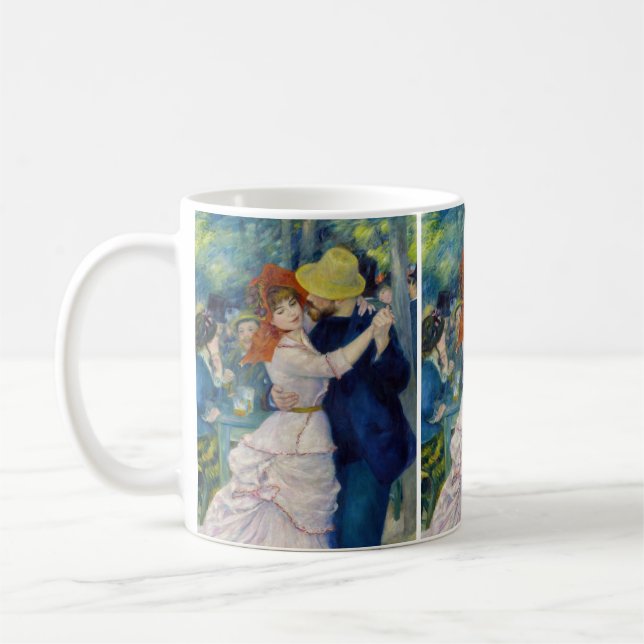 Pierre-Auguste Renoir - Dance at Bougival Kaffemugg (Vänster)