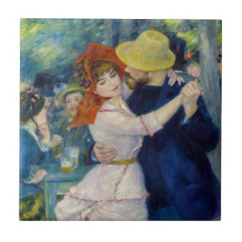 Pierre-Auguste Renoir - Dance at Bougival Kakelplatta