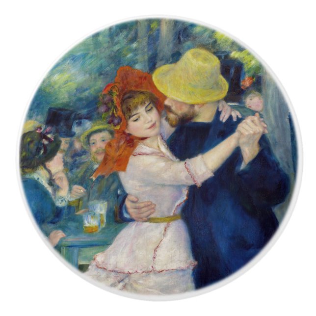 Pierre-Auguste Renoir - Dance at Bougival Knopp (Framsidan)