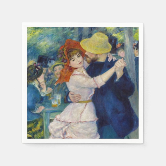 Pierre-Auguste Renoir - Dance at Bougival Pappersservett (Framsidan)