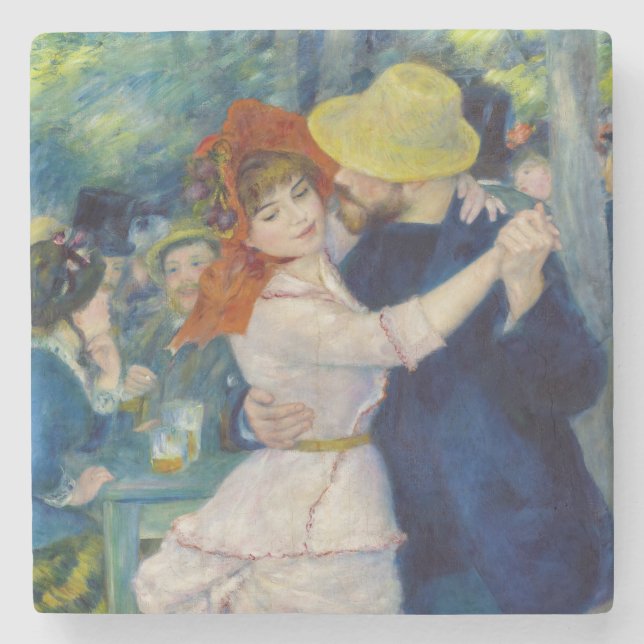 Pierre-Auguste Renoir - Dance at Bougival Stenunderlägg (Framsidan)