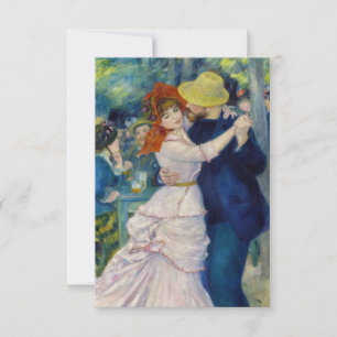 Pierre-Auguste Renoir - Dance at Bougival Tack Kort
