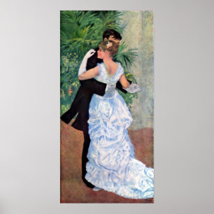 Pierre-Auguste Renoir Dance i staden Poster