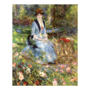 Pierre-Auguste Renoir - Dans les Ro Fototryck