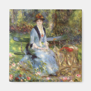 Pierre-Auguste Renoir - Dans les Ro P Magnet