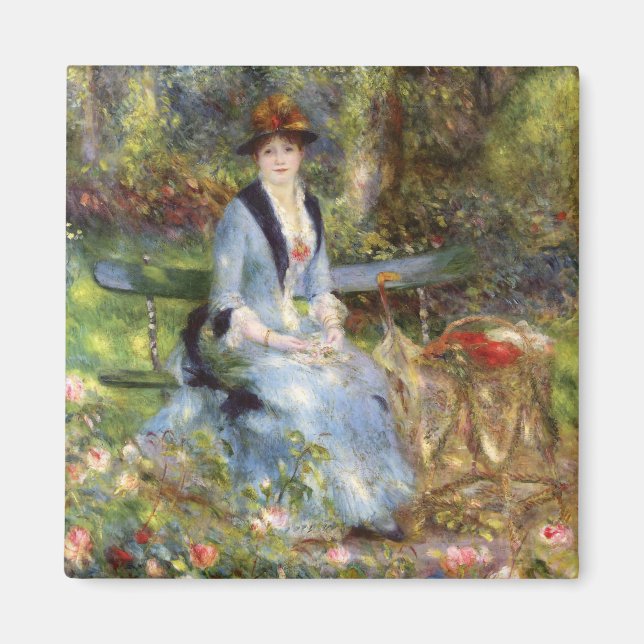 Pierre-Auguste Renoir - Dans les Ro P Magnet (Framsidan)