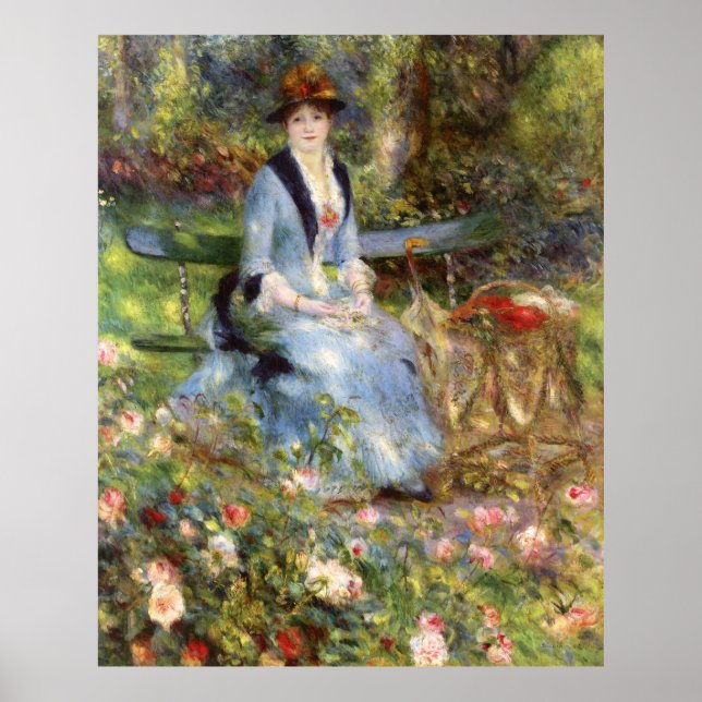 Pierre-Auguste Renoir - Dans les Ro Poster (Framsidan)