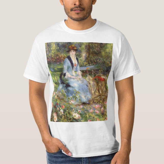 Pierre-Auguste Renoir - Dans les Ro T Shirt (Framsida)