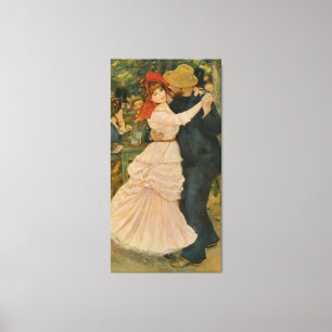 Pierre-Auguste Renoir dans på Bougival (1883) Canvastryck