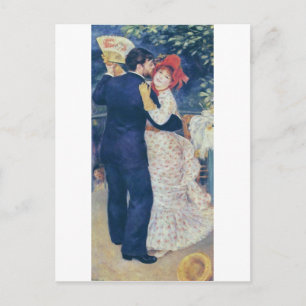 Pierre-Auguste Renoir - Danse à la campagne (1883) Vykort