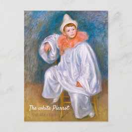Pierre-Auguste Renoir Den vita Pierrot CC1066 Vykort