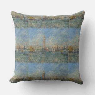 Pierre Auguste Renoir Doges Palace Venice Italien Kudde