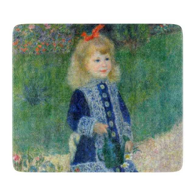 Pierre-Auguste Renoir - En flicka med en vaktburk (Framsidan)
