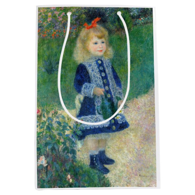 Pierre-Auguste Renoir - En flicka med en vaktburk (Framsidan)