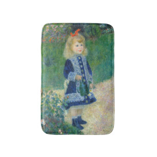 Pierre-Auguste Renoir - En flicka med en vaktburk Badrumsmatta