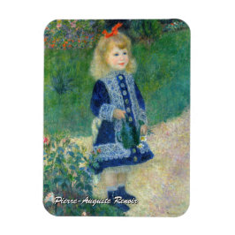 Pierre-Auguste Renoir - En flicka med en vaktburk Magnet