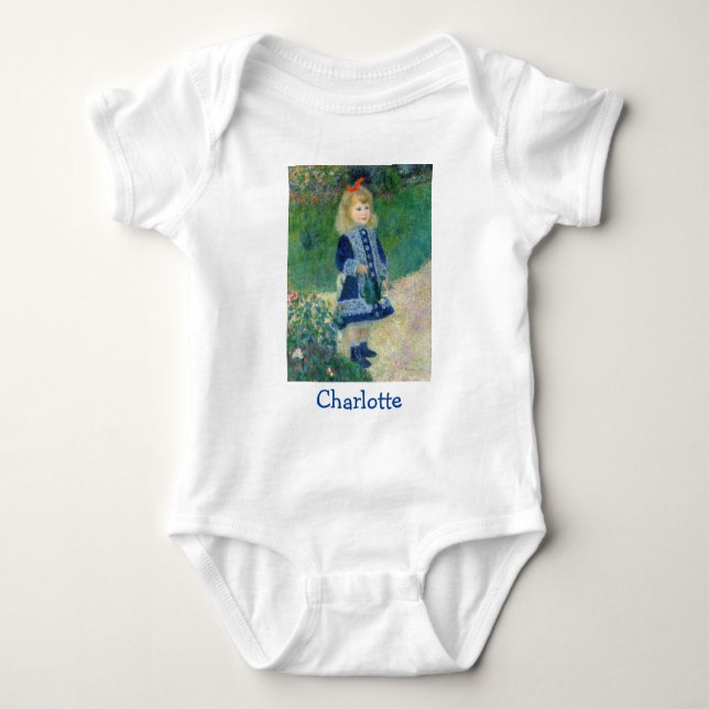 Pierre-Auguste Renoir - En flicka med en vaktburk T Shirt (Framsida)