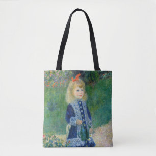 Pierre-Auguste Renoir - En flicka med en vaktburk Tygkasse